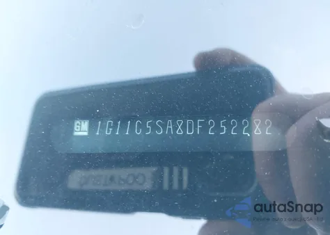 2013 Chevrolet Malibu 1Lt z USA, uszkodzony, nr VIN 1G11C5SA8DF252282